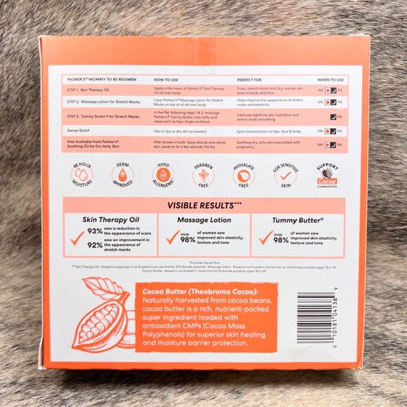 Palmer's Cocoa Butter Pregnancy Skin Care Kit 4-Piece Full Size Set - Picture 2 of 2